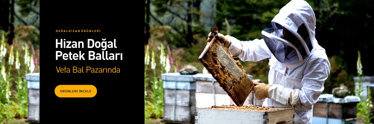 Hizan Doğal Petek Balları