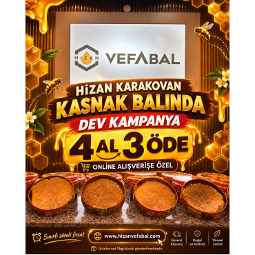Hizan Karakovan Kasnak Balı 4 AL 3 ÖDE 